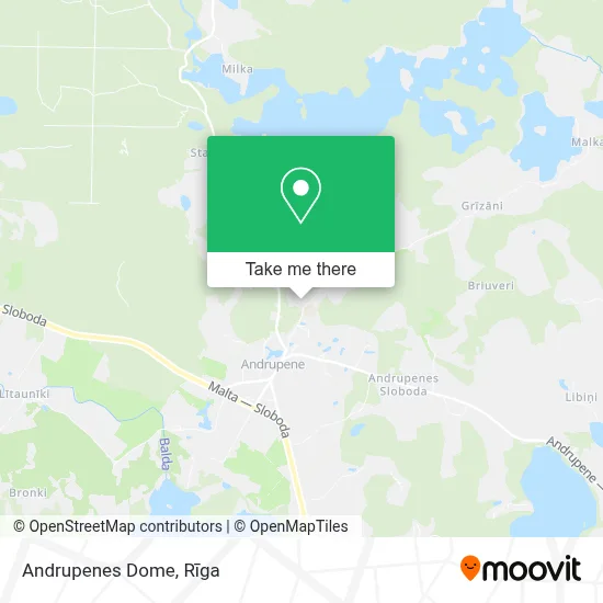 Andrupenes Dome map