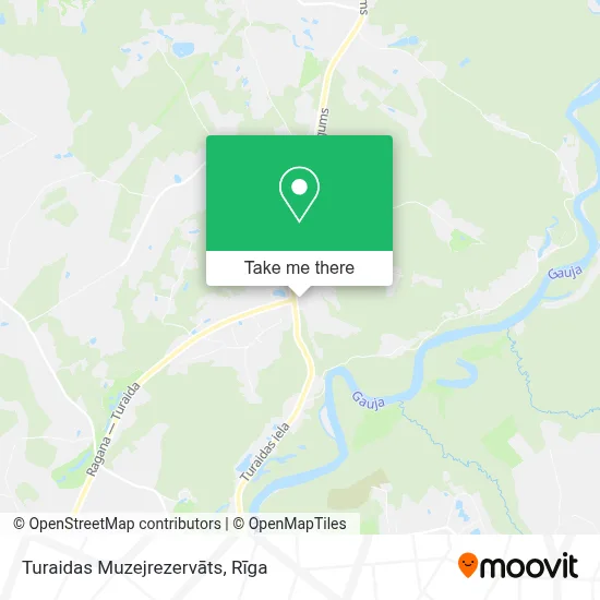 Turaidas Muzejrezervāts map
