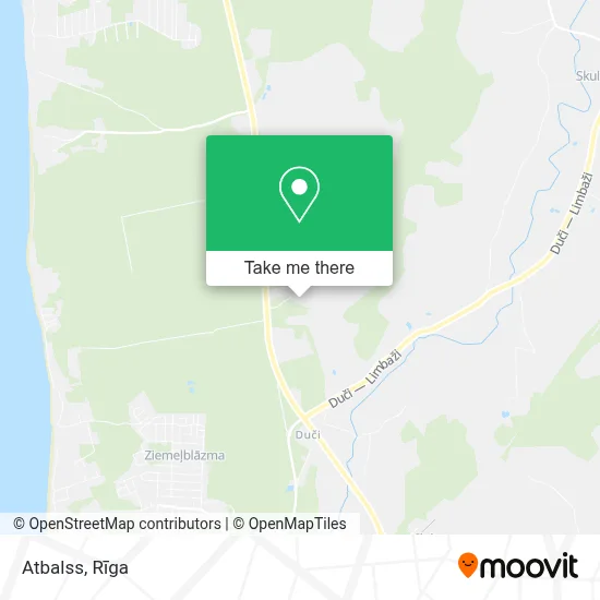 Atbalss map