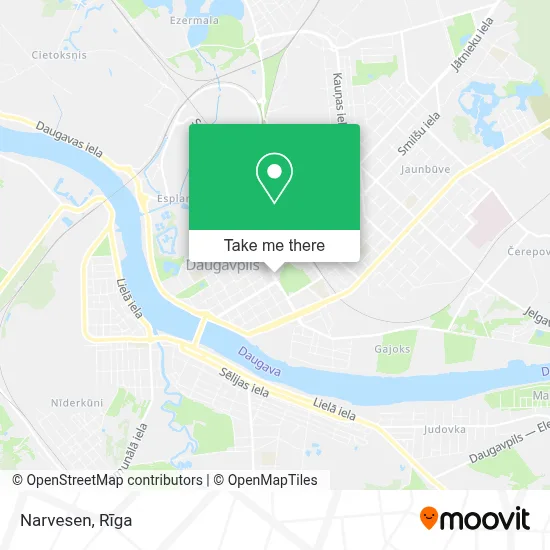 Narvesen map