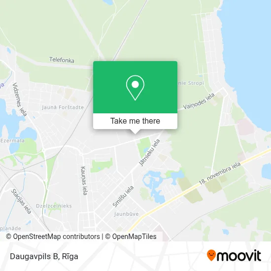Daugavpils B map
