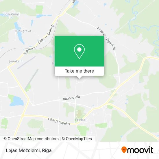 Lejas Mežciemi map