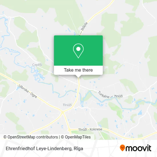 Ehrenfriedhof Leye-Lindenberg map
