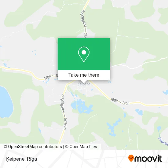 Ķeipene map