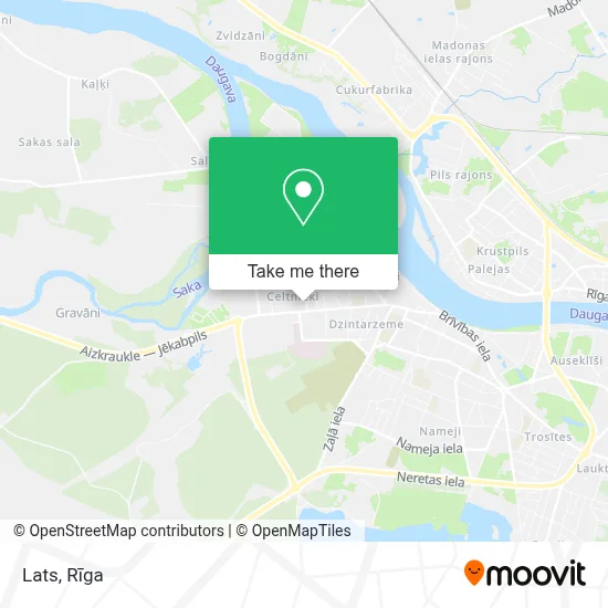 Lats map