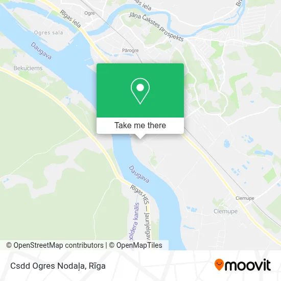 Csdd Ogres Nodaļa map