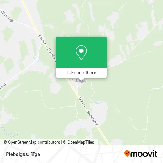 Piebalgas map