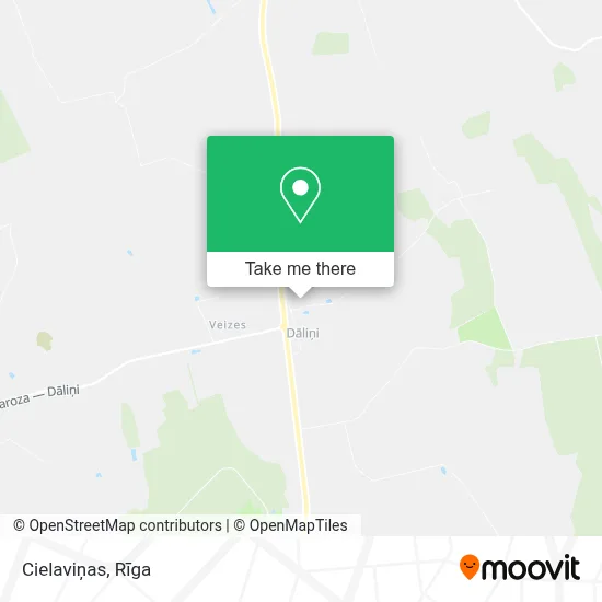 Cielaviņas map