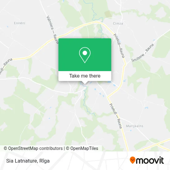Sia Latnature map