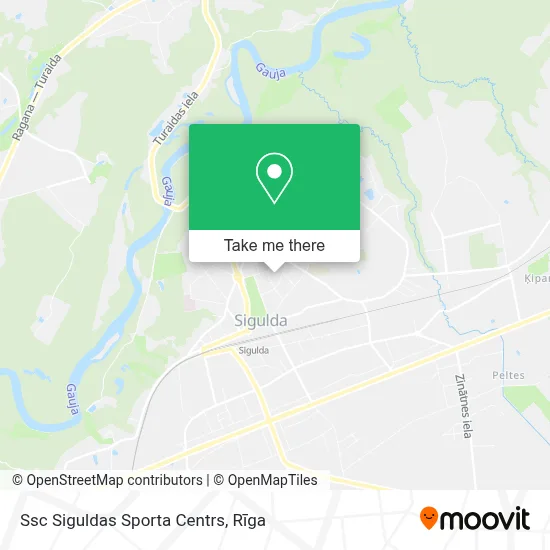 Ssc Siguldas Sporta Centrs map