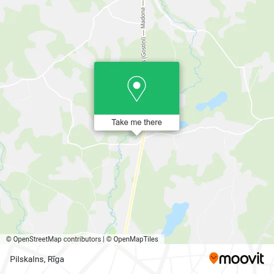 Pilskalns map
