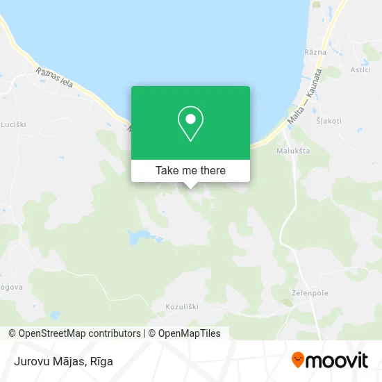Jurovu Mājas map