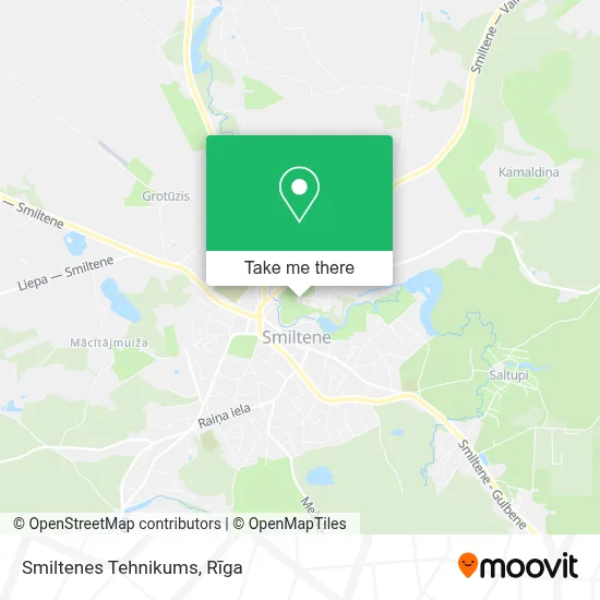 Smiltenes Tehnikums map