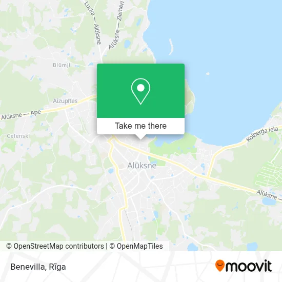 Benevilla map