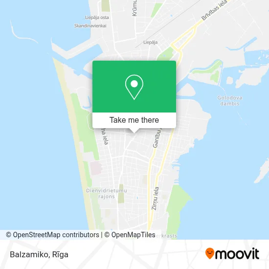Balzamiko map