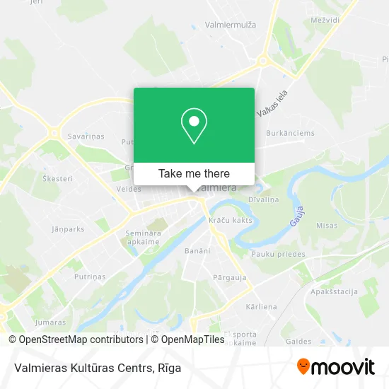 Valmieras Kultūras Centrs map