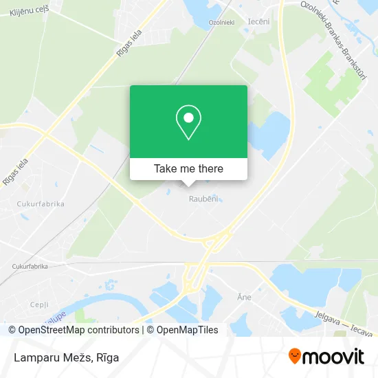 Lamparu Mežs map