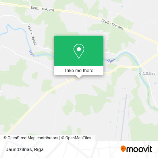 Jaundzilnas map