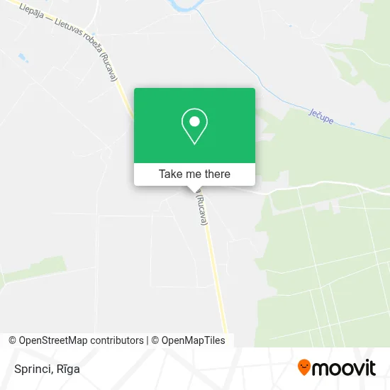 Sprinci map