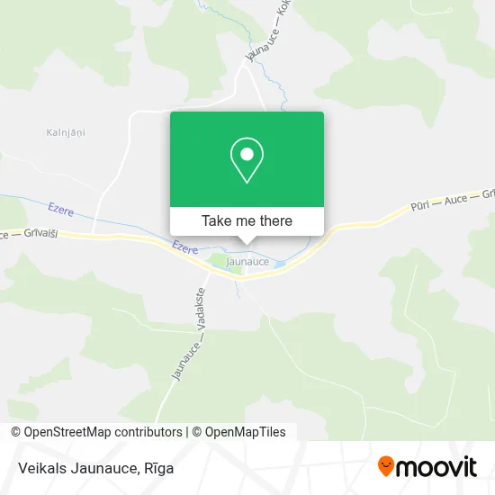 Veikals Jaunauce map