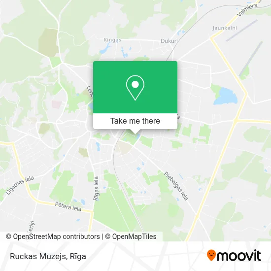 Ruckas Muzejs map