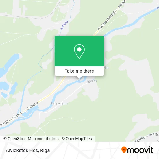 Aiviekstes Hes map