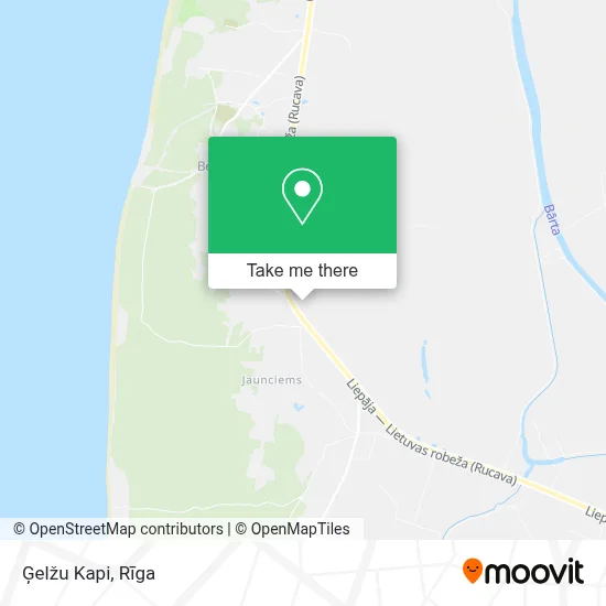 Ģelžu Kapi map