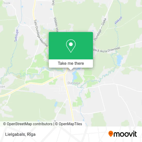 Lielgabals map
