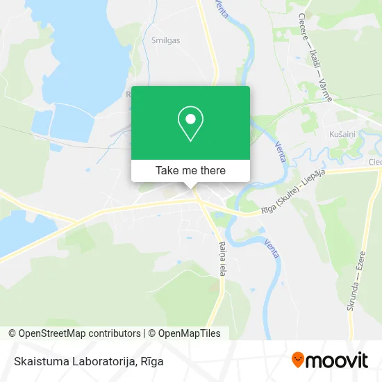 Skaistuma Laboratorija map