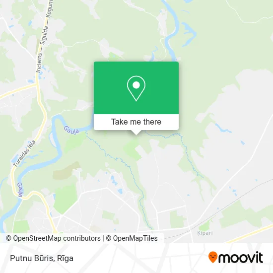 Putnu Būris map