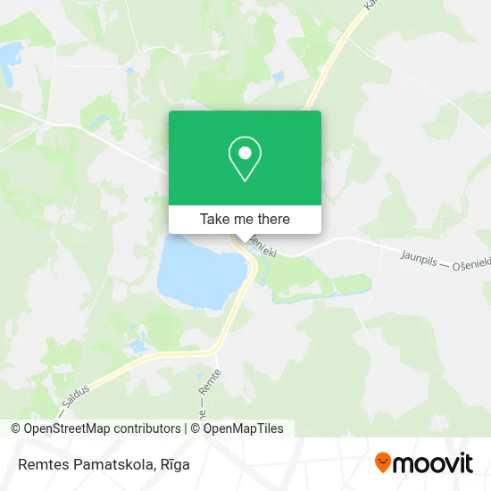 Remtes Pamatskola map