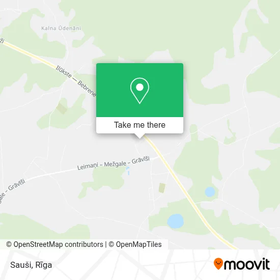Sauši map