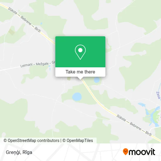 Greņģi map