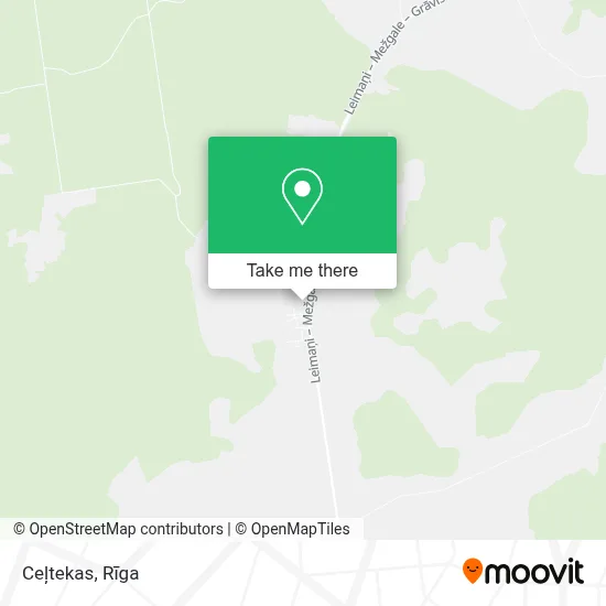 Ceļtekas map