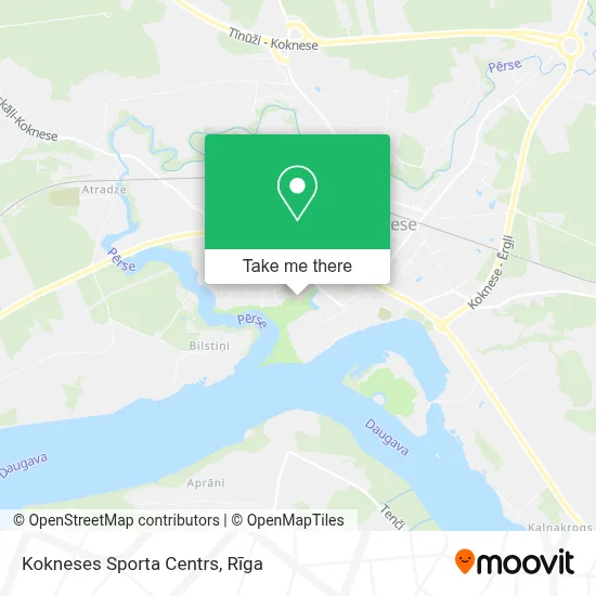 Kokneses Sporta Centrs map