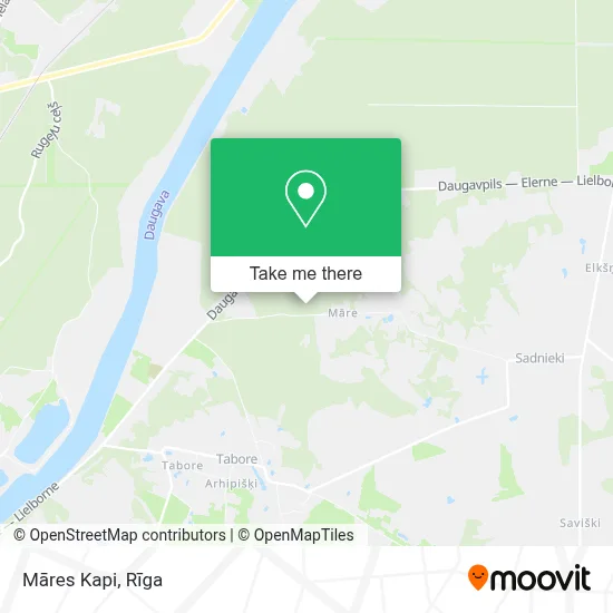 Māres Kapi map