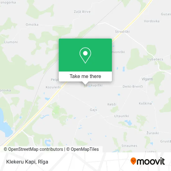 Klekeru Kapi map