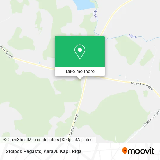 Stelpes Pagasts, Kāravu Kapi map