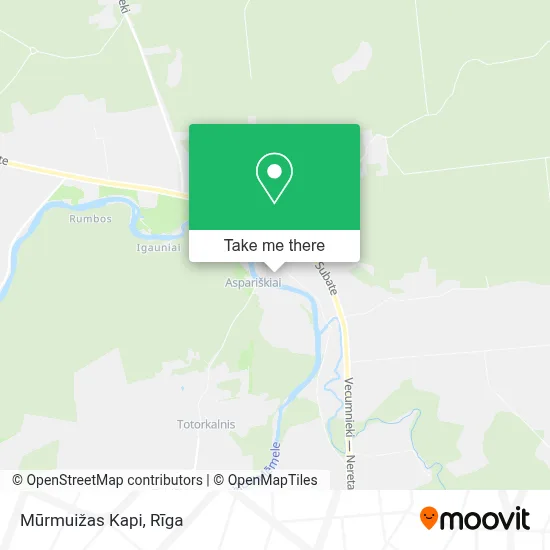 Mūrmuižas Kapi map