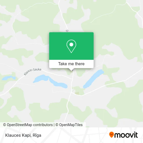 Klauces Kapi map