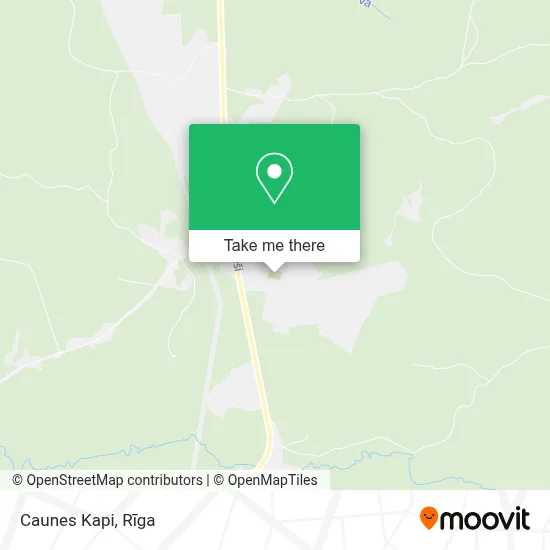 Caunes Kapi map