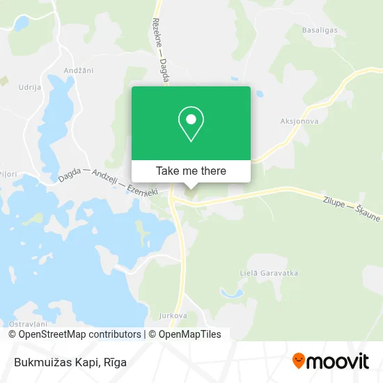 Bukmuižas Kapi map