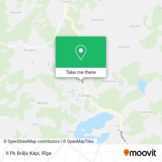 II Pk Brāļu Kapi map