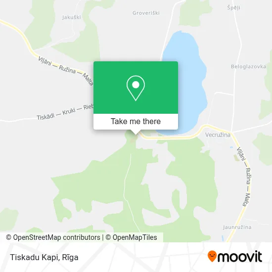 Tiskadu Kapi map