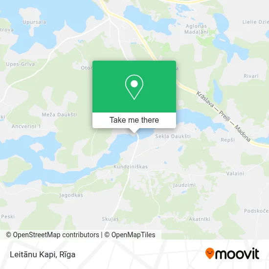 Leitānu Kapi map