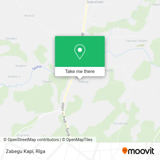Zabegu Kapi map