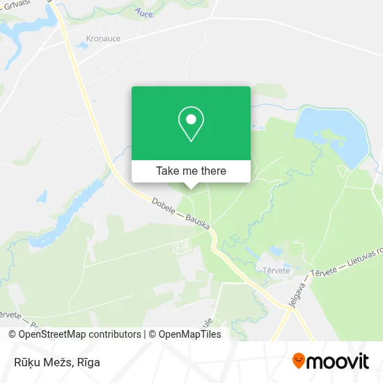 Rūķu Mežs map