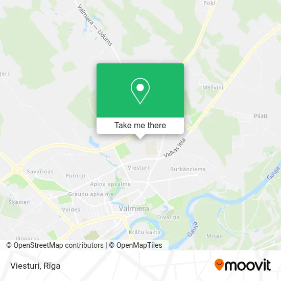 Viesturi map
