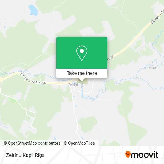 Zeltiņu Kapi map