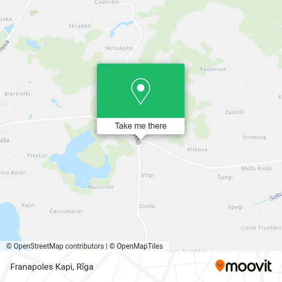 Franapoles Kapi map
